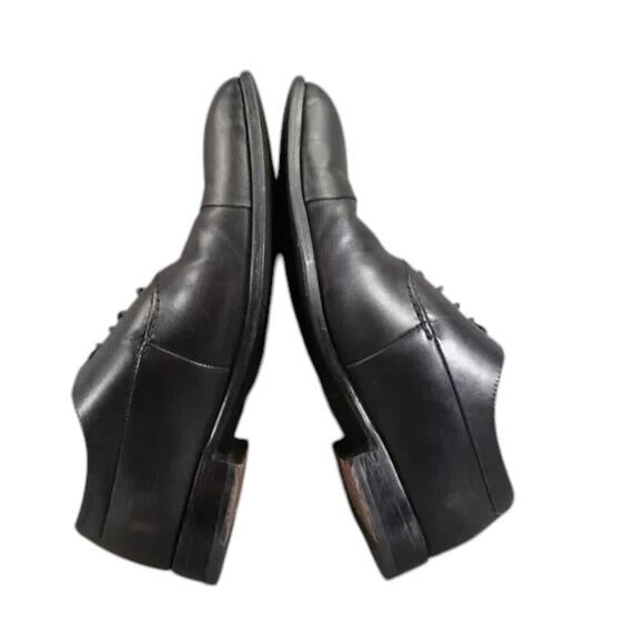 Hart Schaffner Marx Shoe Men 11 Oxford Cap Toe Formal Professional Classic Black main image 11